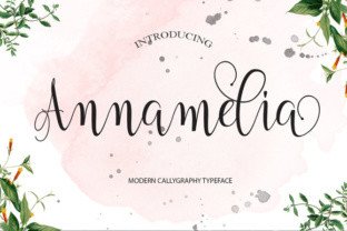 Annamelia: A Handmade Script Font That Builds Brand Trust