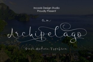 Archipelago: A Refined Script Font for Brand Elegance