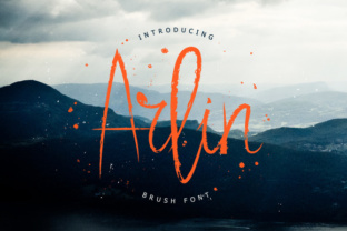 Arlin: A Hand-Brushed Script Font for Editorial Warmth