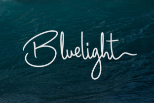 Bluelight Script: A Fresh, Dancing Script Font for Brand Identity