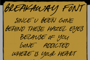 Breakaway Font: A Stylish Script for Editorial Impact
