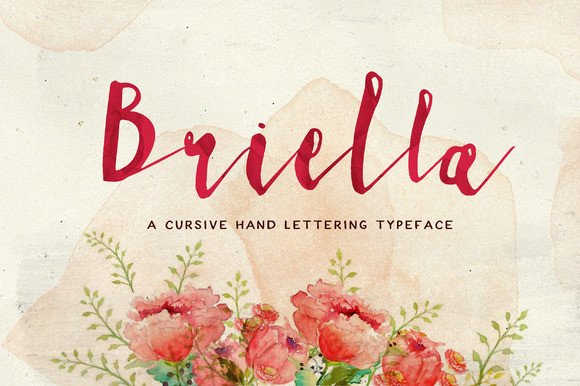 Briella: A Feminine Script Font That Earns Its Place in Real Campaigns