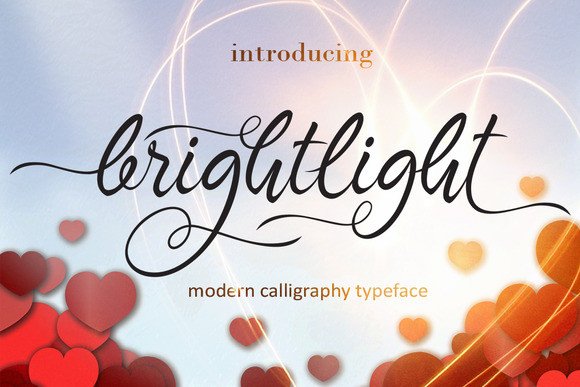 Brightlight: A Handwritten Font That Feels Like a Quiet Moment