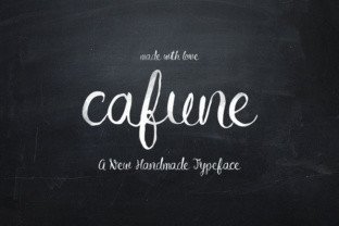 Cafune: A Handmade Script Typeface That Feels Like a Signature