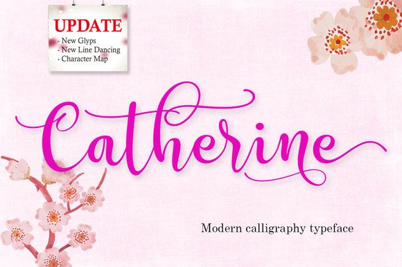 Catherine: A Handwritten Font That Makes Your Campaigns Feel Intentional