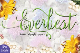 Everbest Script Font: Elegant & Readable for Handmade Labels & Printables