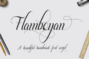 Flamboyan Script: A Modern Script Font for Digital Branding
