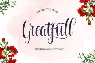 Greatfull: A Handmade Script Font That Feels Like Your First Sketch