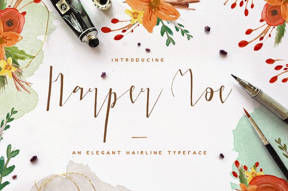 Harper Moe: A Thoughtful Script Font for Editorial Warmth