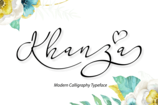 Khanza: A Hand-Drawn Script Typeface That Feels Like Home