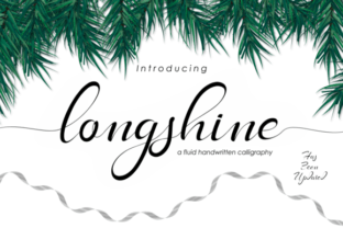 Longshine: A Fluid Handwritten Font for Digital Branding