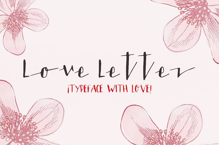 Love Letter Font: A Script Amp Typeface That Delivers Warmth at First Glance
