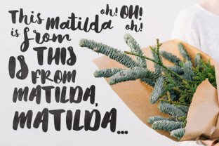 Matilda: A Friendly, Professional Script Font for Small Businesses