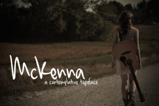 McKenna: A Contemplative Handwritten Font for Thoughtful Branding