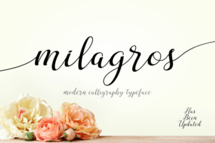 Milagros: A Handwritten Font That Makes Your Brand Feel Thoughtful