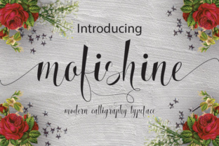 Mofishine Script: A Modern Handmade Font for Digital Branding