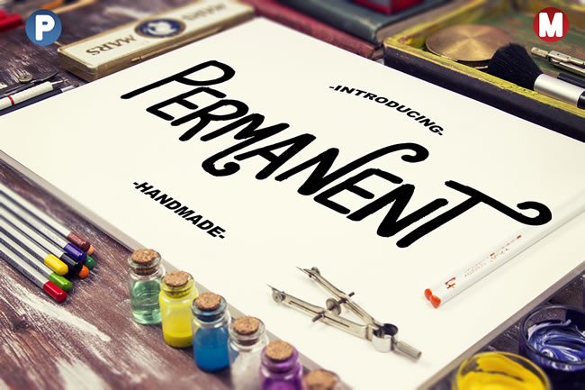 Permanent: A Playful Script Font That Elevates Digital Branding