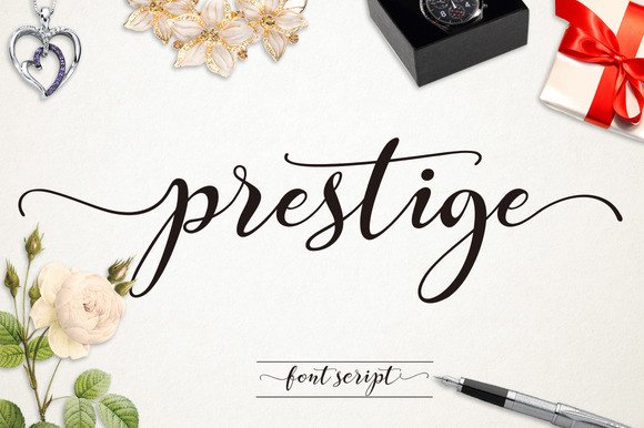 Prestige: A Handwritten Font That Feels Like a Signature