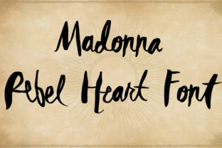 Rebel Heart: A Bold Script Font for Editorial Impact