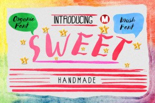 Sweet: A Handmade Organic Script Font for Digital Branding