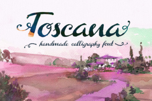 Toscana: A Handmade Script Font for Polished Digital Branding