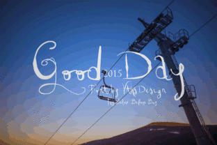 VTKS Good Day: A Playful Handwritten Font for Makers