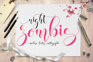 Zombis Night: A Handdrawn Font That Makes Your Headlines Unmissable